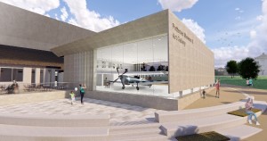 Artists impression of the new Spitfire Gallery